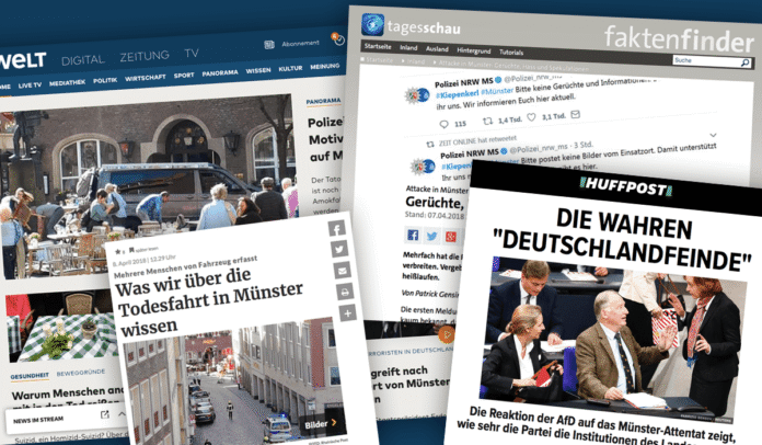 Výběr z tisku: "Kdo je sebevrah z Münsteru?"