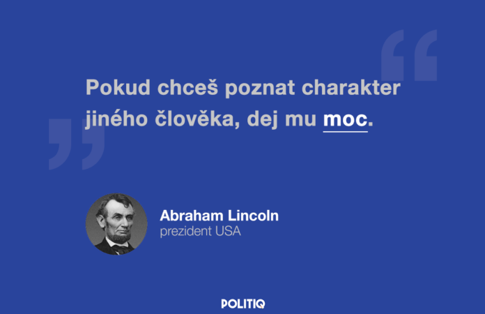 Citáty POLITIQ: Abraham Lincoln