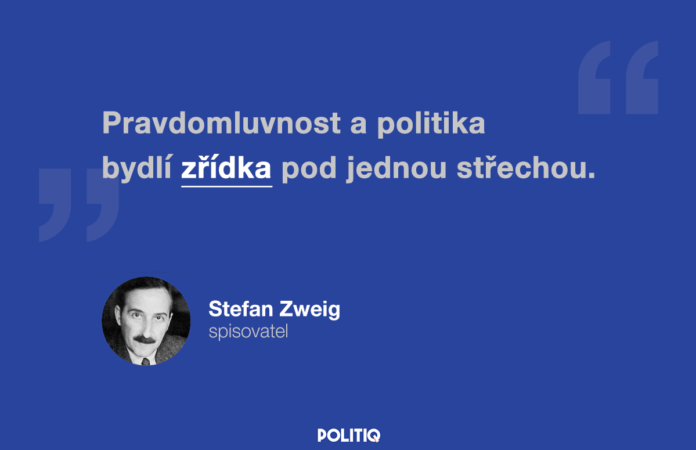 Citáty POLITIQ: Stefan Zweig