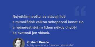 Citát POLITIQ: Graham Greene