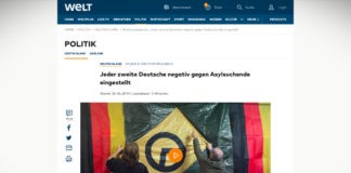 Každý druhý Němec zaujímá negativní postoje vůči žadatelům o azyl