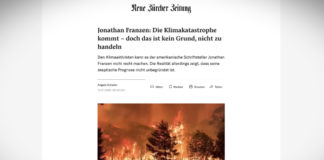 Jonathan Franzen: „Klimatická katastrofa přijde, to ale není důvod k pasivitě“ Jonathan Franzen: "Klimatická katastrofa přijde, to ale není důvod k pasivitě"