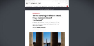 Daniel Ziblatt: "V USA utichla debata o budoucnosti"