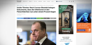 V Tönnies snad už pochopili, že opatření nejsou v rozporu s podnikáním