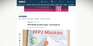 Jaký smysl má nošení FFP2 respirátorů na čerstvém vzduchu?