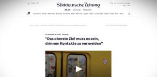 Nejvyšší prioritou musí být zabránění kontaktů ve vnitřních prostorách