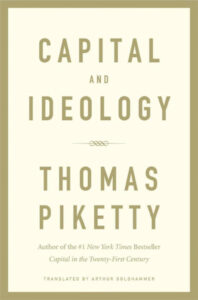 Kniha francouzského ekonoma Thomase Pikettyho "Kapitál a ideologie"