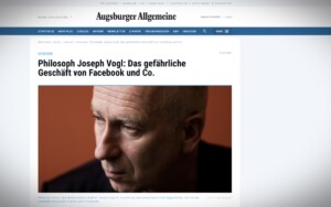 Filosof Joseph Vogl: Nebezpečný obchod Facebooku a spol.